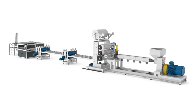 RJ-PS單螺桿板材擠出機(jī)